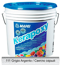 Mapei Kerapoxy  TEST 111 Grigio Argento / Светло серый, 10кг