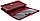 Футляр для кредитных карт «Кинг» 6048 110*70 мм, рифленый бордо (крупное рифление), фото 2