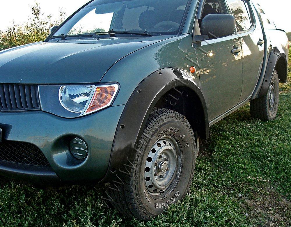 Расширители колесных арок (широкие) Mitsubishi L200 2007-2010