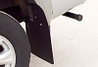 Комплект (Расширители колесных арок (широкие) и брызговики с выносом 50мм) Mitsubishi L200 2007-2010, фото 4