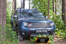 Накладки на передние фары (реснички) Renault Duster 2010-2014 (I поколение)