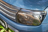 Накладки на передние фары (реснички) Renault Duster 2010-2014 (I поколение) - фото 6 - id-p87818792