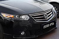 Накладки на передние фары (реснички) Honda Accord VIII 2008-2010