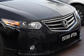 Накладки на передние фары (реснички) Honda Accord VIII 2008-2010