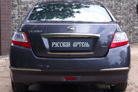 Накладки на задние фонари (реснички) Nissan Teana 2011-2014 - фото 7 - id-p87818825