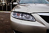 Накладки на передние фары (реснички) Mazda 6 2002-2007, фото 2