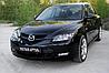 Накладки на передние фары (Реснички) Mazda 3 хэтчбэк 2003-2008, фото 3