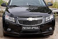 Накладки на передние фары (реснички) Chevrolet Cruze I 2009-2011