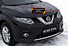 Накладки на передние фары (реснички) Nissan X-trail 2015-2016, фото 2