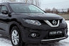 Накладки на передние фары (реснички) Nissan X-trail 2015-2016, фото 9