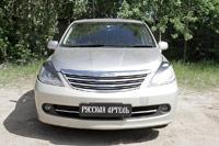 Накладки на передние фары (реснички) Nissan Tiida 2004-2007 - фото 6 - id-p87818901