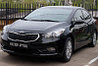 Накладки на передние фары (реснички) KIA Cerato (седан) 2013-2016, фото 8