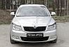 Накладки на передние фары (реснички) Skoda Octavia A5 2008-2013, фото 3