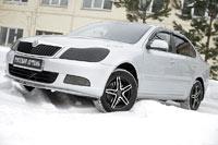 Комплект для самостоятельного изготовления передних ресничек Skoda Octavia A5 2008-2013 - фото 4 - id-p87818925