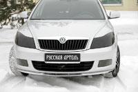 Комплект для самостоятельного изготовления передних ресничек Skoda Octavia A5 2008-2013 - фото 5 - id-p87818925