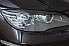 Накладки на передние фары (реснички) BMW X6 (E71) 2010-2014, фото 3