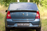 Спойлер крышки багажника Renault Logan 2010-2013 - фото 10 - id-p87824254