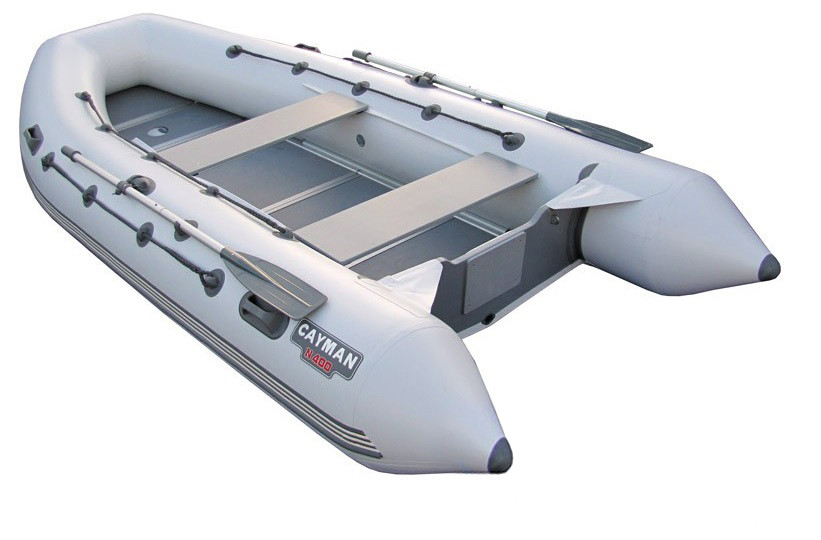 Надувная лодка Мнев и К Кайман N-400 (12мм. пайолы)