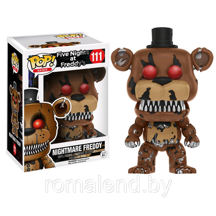 Набор фигурок Аниматроники 6 шт. Five Nights At Freddy s Funko POP Game (аналог) - фото 7 - id-p87869823