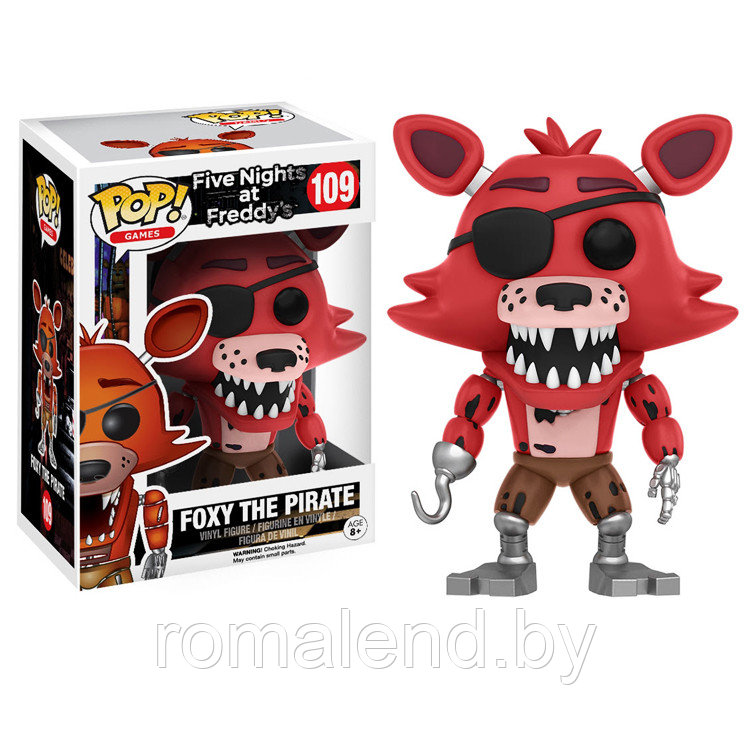 Набор фигурок Аниматроники 6 шт. Five Nights At Freddy s Funko POP Game (аналог) - фото 5 - id-p87869823