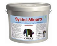 Финишное покрытие на силикатной основе для наружных и внутренних работ Caparol Sylitol-Minera