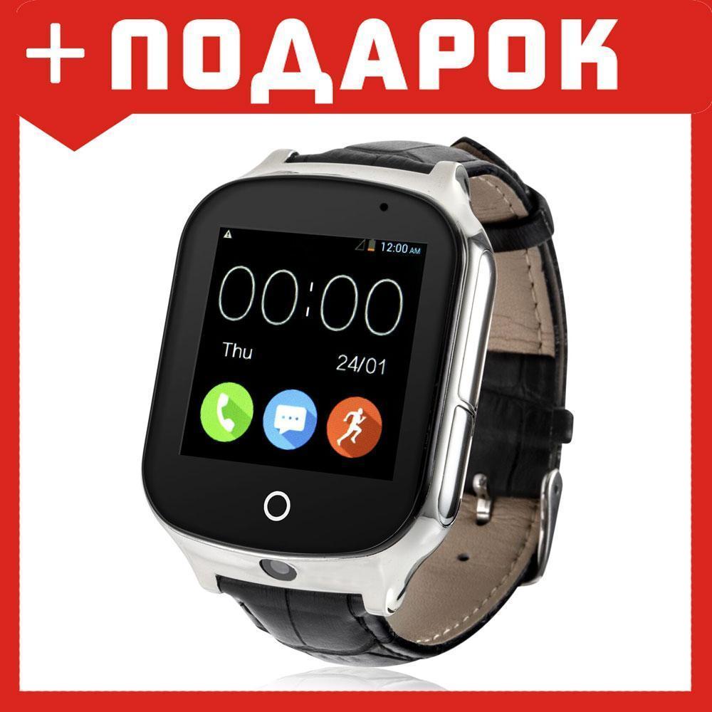 Детские умные часы с GPS Wonlex GW1000S (Черный) - фото 1 - id-p87879746