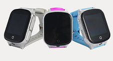 Детские умные часы-телефон Smart baby watch GW1000S (Розовый), фото 3