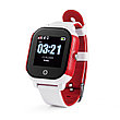 Детские умные часы-телефон Smart baby watch GW700S Водонепроницаемые (Красно-черный), фото 3