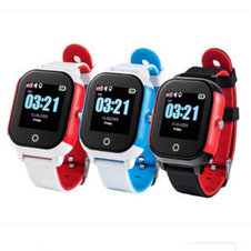 Умные (смарт) часы с GPS для детей Wonlex GW700S Водонепроницаемые (Красно-белый), фото 2