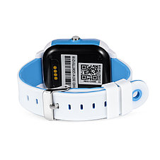 Умные (смарт) часы с GPS для детей Wonlex GW700S Водонепроницаемые (Бело-голубой), фото 3