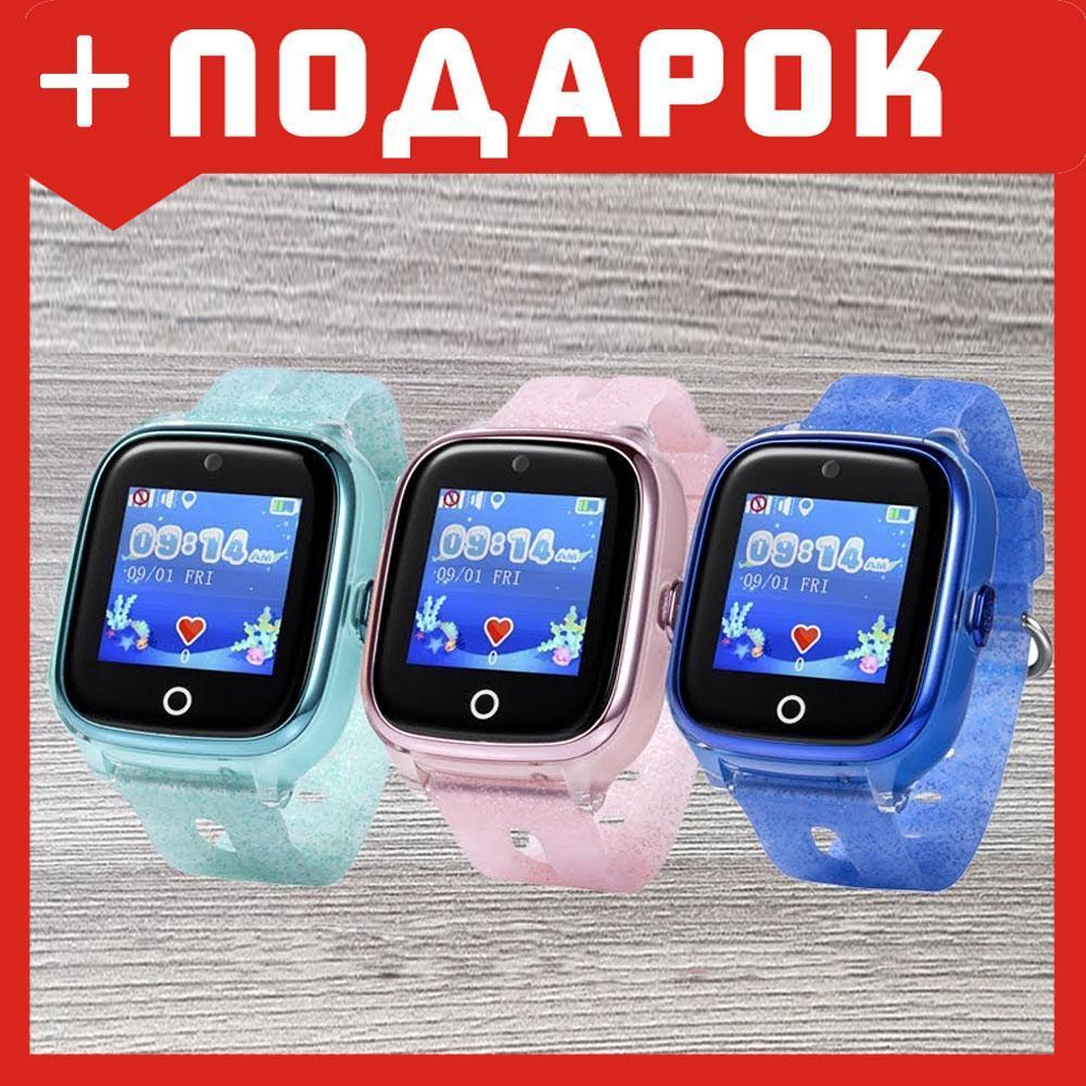Умные (смарт) часы с GPS для детей Wonlex KT01 Водонепроницаемые (Все цвета) - фото 1 - id-p87879951