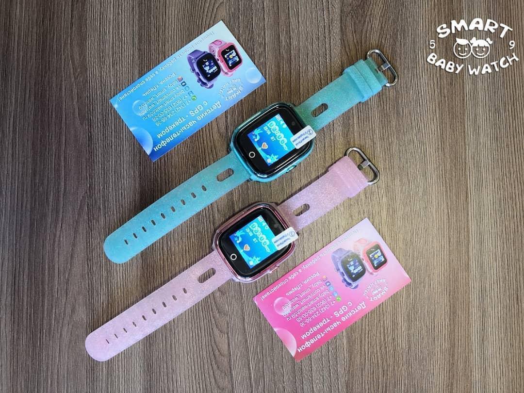 Детские умные часы-телефон Smart baby watch KT01 Водонепроницаемые (Розовый) - фото 7 - id-p87880087