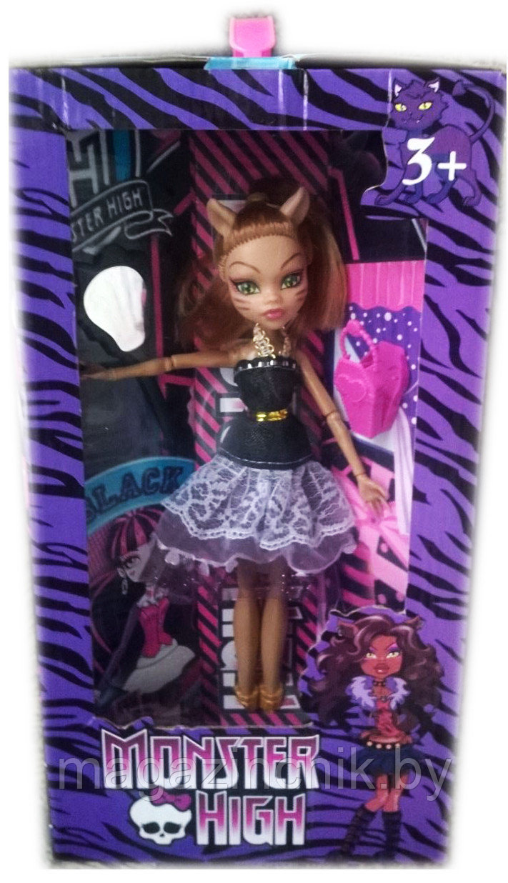 Набор кукол Monster High Монстер Хай (4в1) на шарнирах с аксессуарами 665A-1 - фото 2 - id-p87881271