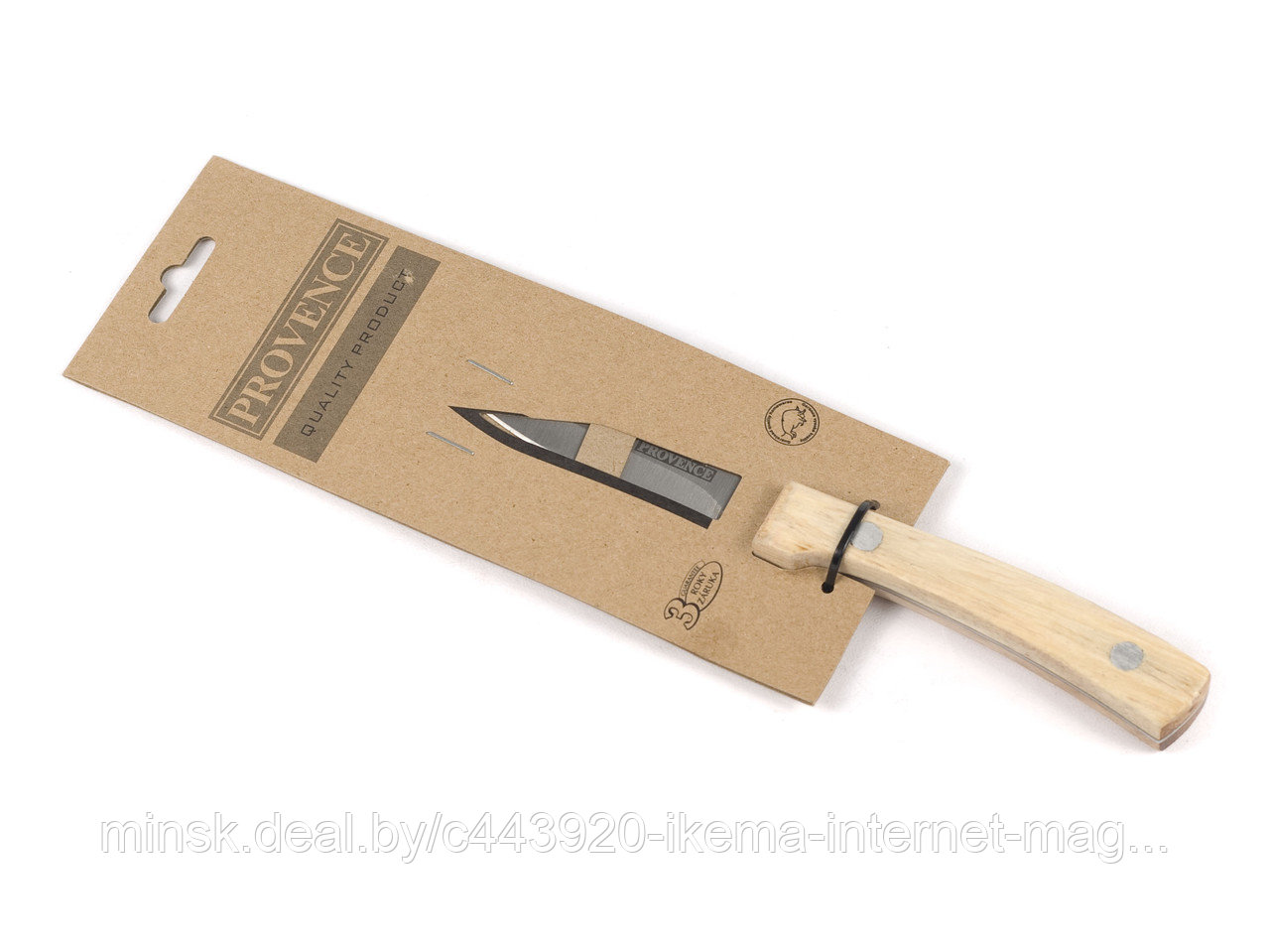 НОЖ металлический с деревянной ручкой 18/8 см Provence (арт. 261435) - фото 1 - id-p87890647