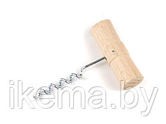 ШТОПОР металлический с деревянной ручкой 10 см (арт. BB101412, код 121724)
