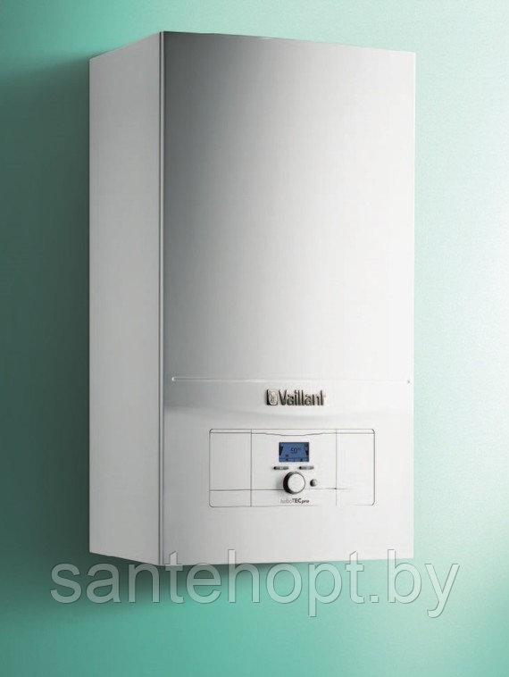 Газовый котел Vaillant turboTEC pro VUW 242/5-3. Двухконтурный,турбированный.