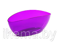 КАШПО пластмассовое “Luna” фиолетовое прозрачное 35*13,5*15 см (арт. LA633-11, код 116331)