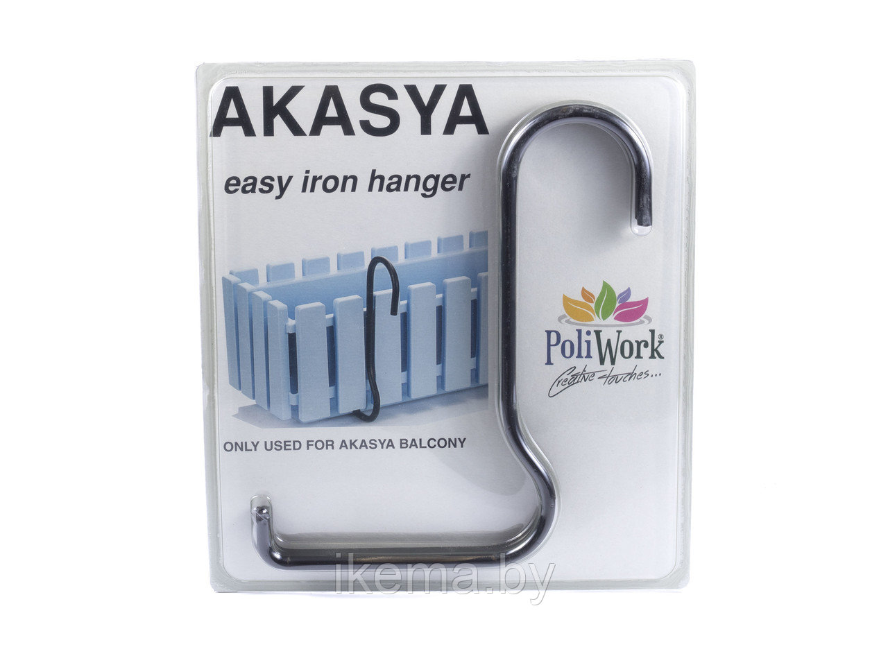 ДЕРЖАТЕЛЬ металлический для кашпо Akasya Balcony (арт. AB60IEH, код 499464) - фото 1 - id-p87899171