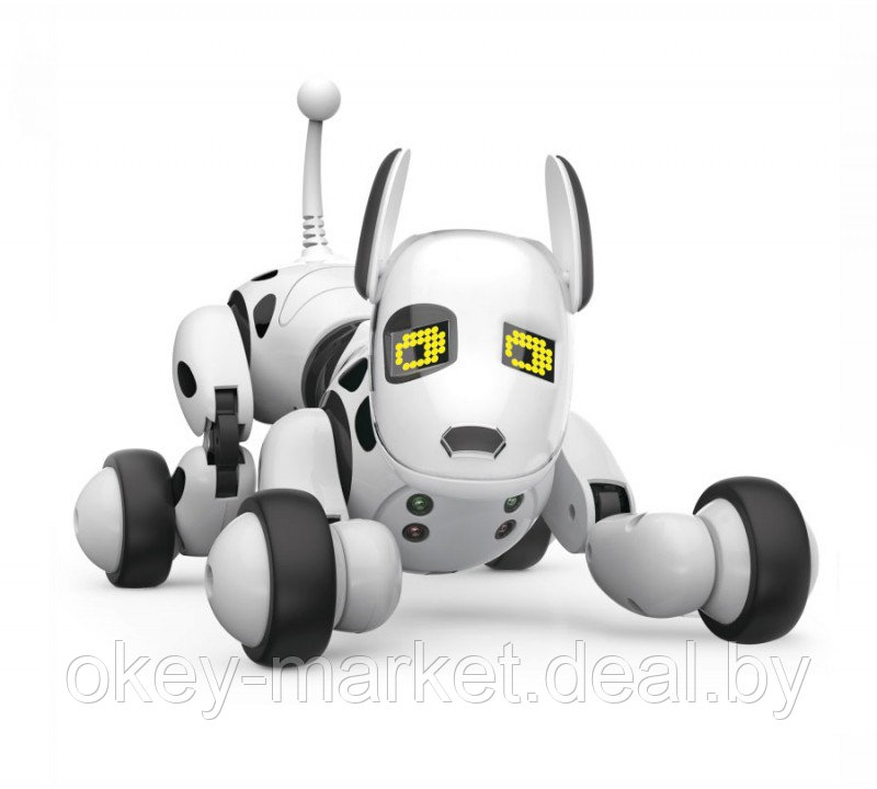 Радиоуправляемая робот-собака RC Robot Dog DIMEI 9007A Review - фото 8 - id-p73851216