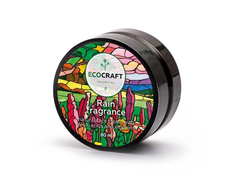 Крем для лица с витаминами и АНА-кислотами "Rain fragrance" , 60 мл. (EcoCraft)
