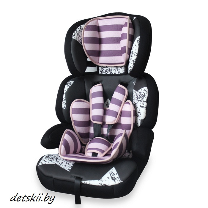 Автокресло Lorelli Junior Premium Pink Black Stars 9-36 - фото 1 - id-p87971585