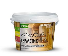 Герметик акриловый шовный высокоэластичный белый (6 кг) FARBITEX ПРОФИ  GOOD FOR WOOD