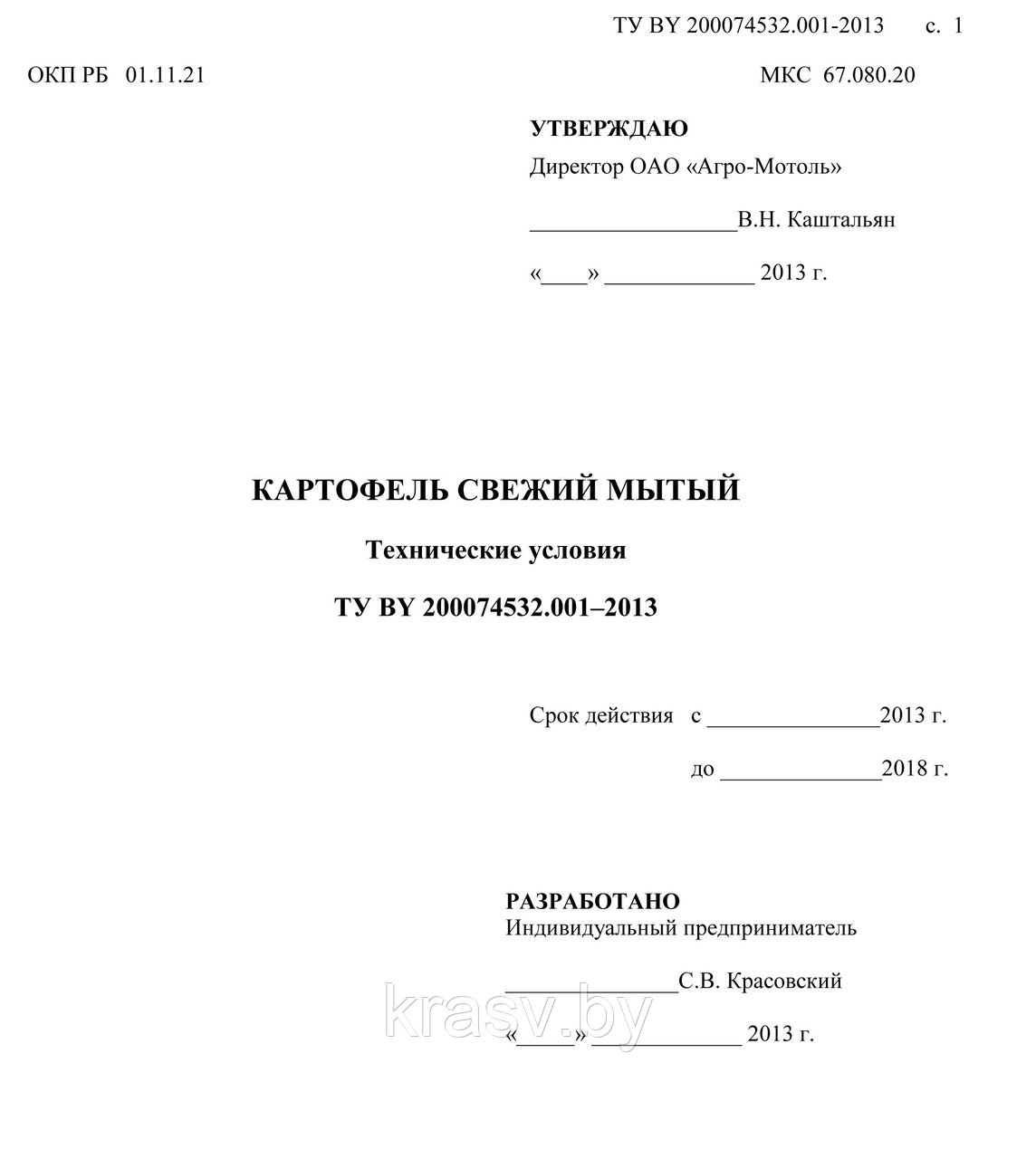 Разработка и регистрация технических условий на продукцию - фото 4 - id-p737479