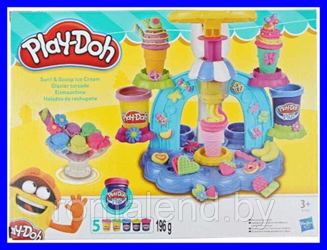 Игровой набор Play-Doh "Фабрика мороженого" - фото 1 - id-p87995806