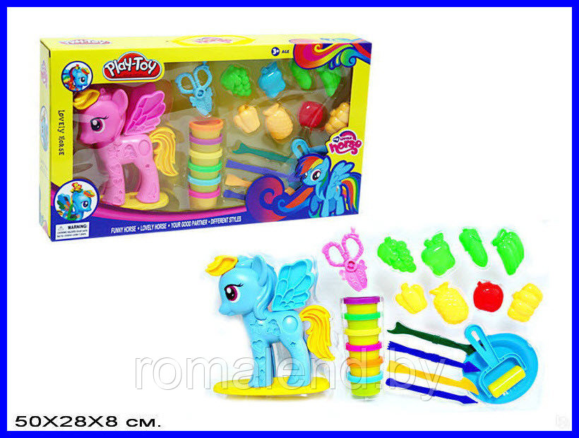 Набор пластилина Play-Doh пони "Стильный салон Пинки-Пай"
