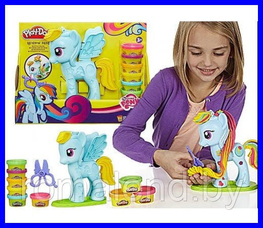 Набор пластилина Play Doh пони «My Little Pony» с пластилином - фото 1 - id-p87996227