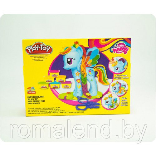 Набор пластилина Play Doh пони «My Little Pony» с пластилином - фото 2 - id-p87996227