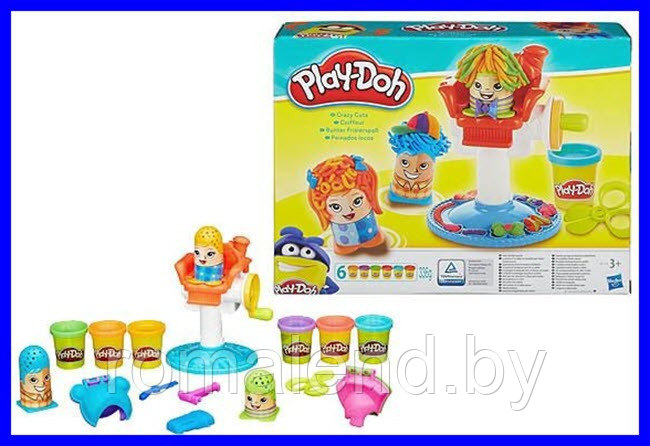 Набор пластилина Play-Doh "Сумасшедшие прически" - фото 1 - id-p87996138