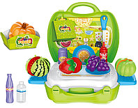 Игровой набор Кухня с фруктами в чемоданчике арт. 8348А (26х23х10), фото 1