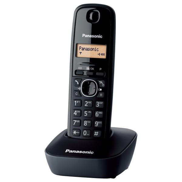 Радиотелефон Panasonic KX-TG 1611 Чёрный - фото 1 - id-p40453717